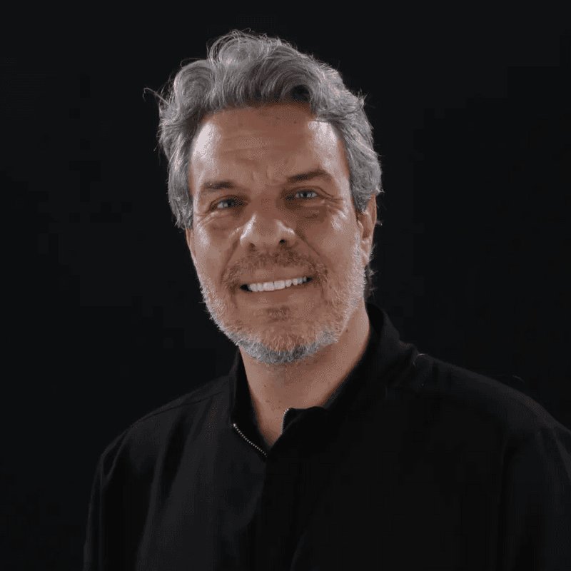 man wearing Henley top portrait