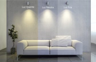Diferentes tipos de iluminação para sala de espera