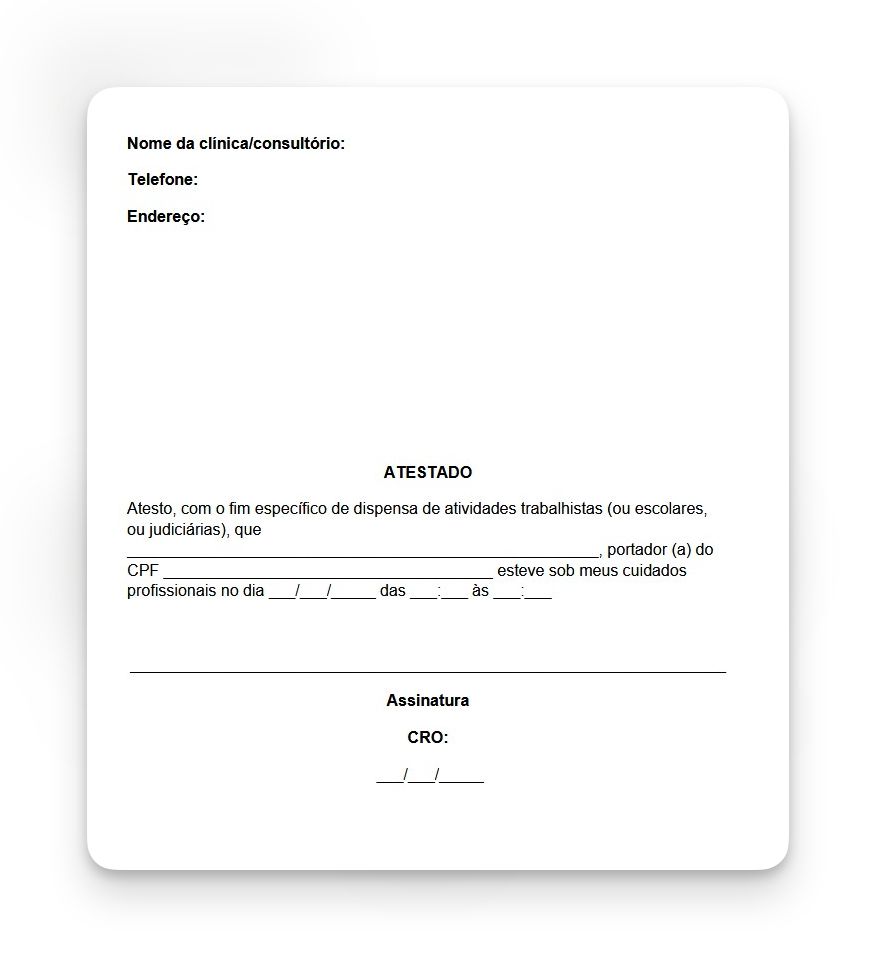 Atestado Horas
