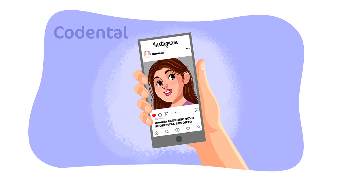 post para instagram odontologia