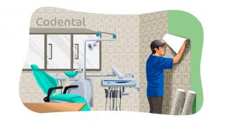 Papel de parede no consultório odontológico: como escolher