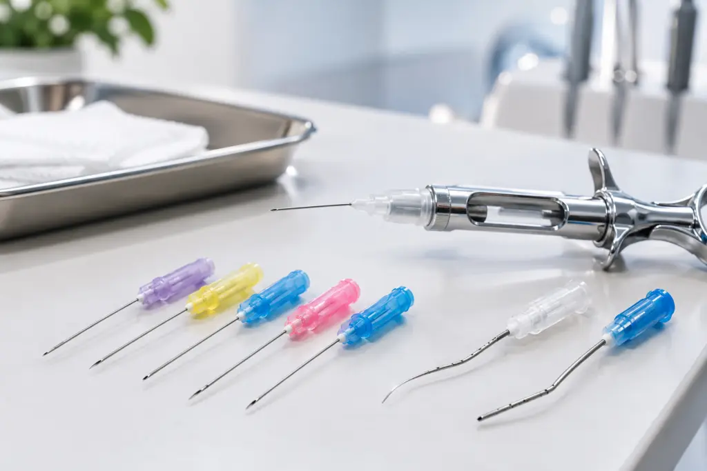 Tipos de agulhas odontológicas